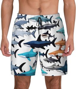 Shorts de bain de haute qualité en nylon pour la plage, la pêche, l'été, respirants, en maille, shorts de bain pour hommes - Product Image 1