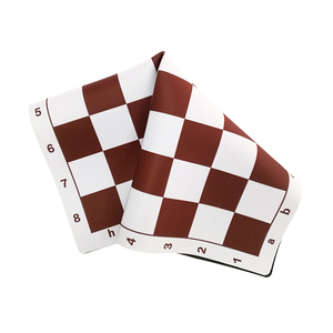 Échiquier de belle couleur personnalisé en gros 51*51*0.2cm Échiquier en caoutchouc de tournoi Échiquier durable pour <span class=keywords><strong>jeu</strong></span> <span class=keywords><strong>d</strong></span>'échecs - Product Image 4