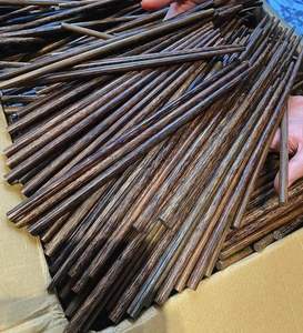 Baguettes en feuilles de corypha naturelles, vaisselle durable et écologique - Product Image 4