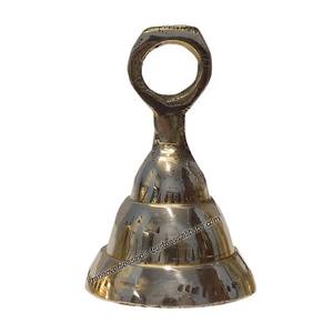 Meilleure vente cloche sonore en métal décorative gravée avec boucle de suspension pour la maison Temple Pooja chambre entrée extérieure Feng Shui décor - Product Image 5