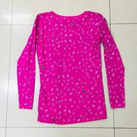 Camisetas Casuales al por Mayor para Mujer, Tallas Grandes, 160 GSM, 100% Algodón, Manga Corta, Transpirables, Diseño Estampado AOP, Cuello Redondo, con Lentejuelas
