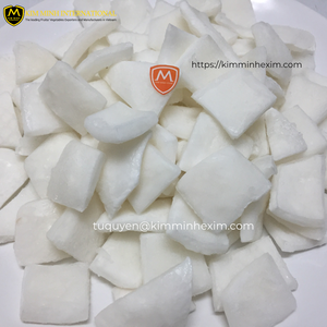 Carne de coco joven congelada IQF orgánica de alta calidad Suministro a granel de patrón completo de grado de exportación Premium con envasado al vacío - Product Image 2