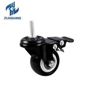 Gang Gang plastik evrensel Castor rulo tekerlekler mobilya naylon/PVC tekerlekler tekerlekler tekerlekler için Caster ağır tekerlekler - Product Image 2