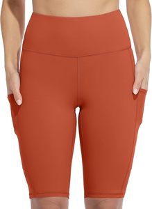 Short de sport pour femme 2 en 1 Short de course avec doublure intérieure Tissu à séchage rapide Taille haute élastique Gym Training Wear - Product Image 4