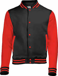 Veste universitaire en cuir véritable pour hommes Confort et style ultimes avec col montant - Product Image 5