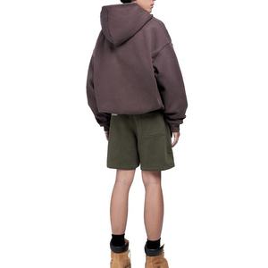 Nouveau Design French Terry 460 Gsm Zipup Hoodie Cropped Fabricant Custom Hoodies Zipper Heavyweight Hoodie Zip - Product Image 3