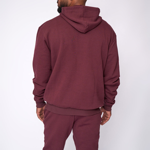 Sweats à capuche personnalisés pour hommes Sweat à capuche en polaire épaisse 100% coton Poids lourd Logo imprimé personnalisé Sweats à capuche & Sweatshirts pour hommes - Product Image 5