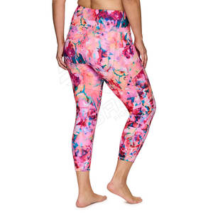 Mallas de verano transpirables personalizadas de alta calidad para mujer con tela de malla elástica de cintura alta - Product Image 4