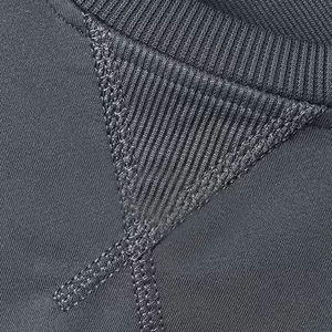 Sweat-shirts à col rond à manches longues pour hommes, coupe classique, design personnalisé, OEM, fabriqués en coton mélangé de base - Product Image 2