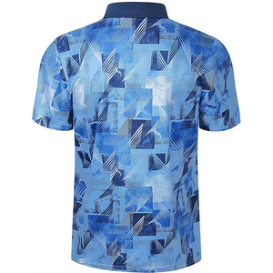 Polos sublimados personalizados de marca blanca, servicio OEM y ODM, ropa informal de tela de algodón para exteriores - Product Image 2