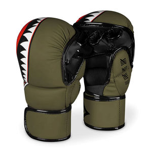 Nouvelle couleur vert foncé en gros sur mesure différents gants de boxe de couleur nouvelle conception gants de boxe en prix d'usine en gros - Product Image 1