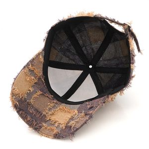 Distressed Dad Hat Washed Cotton Baseball <b>Cap</b> Low Profile <b>Vintage</b> Wholesale Canvas Distressed Baseball <b>Cap</b> - Product Image 5