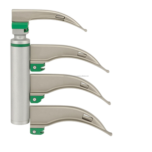 Kit Quirúrgico de Laringoscopio de Fibra Óptica de Precisión Mundial con Hojas Macintosh y Miller para Intubación y Manejo de las Vías Respiratorias ORL CE - Product Image 2