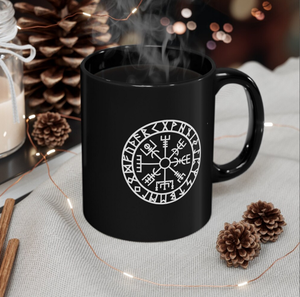 Symbols Gift, Viking Lover Gift, Coffee Lover Gift Couples Gift, Christmas Gifts - Product Image 1