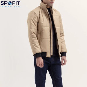 Vêtements d'extérieur, veste à capuche personnalisée, unisexe, hiver, imperméable, rembourrée, bomber, chaude, épaisse, doudoune, vêtements décontractés - Product Image 6