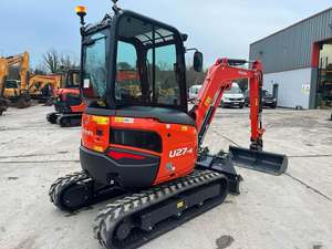 Pelle hydraulique Kubota U27-4 Offre Spéciale neuve et d'occasion avec moteur portant le récipient à pression et la boîte de vitesses-Type de chenille - Product Image 4