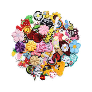 Haute qualité personnalisé coupe en vrac prix de gros fer coudre sur patchs de broderie meilleure vente patchs de broderie pour vêtements - Product Image 5