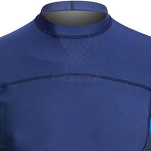 Meilleures ventes Rash Guard pour hommes Spandex Polyester Made Men's Workout Breathable Rash Guard à vendre - Product Image 4