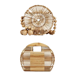 Sac à main unique en bambou livraison rapide fait à la main pour les femmes artisanat conceptions personnalisées fabricant du Vietnam - Product Image 1