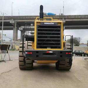 Chargeur sur pneus d'occasion KOMATSU WA600-3 du Japon 44.5 tonnes d'engins de terrassement avec composant de noyau de moteur - Product Image 3