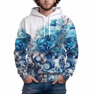 Venta al por mayor de sudaderas con capucha de sublimación para hombres OEM servicios venta al por mayor sudaderas con capucha de logotipo de impresión personalizada para hombres - Product Image 1