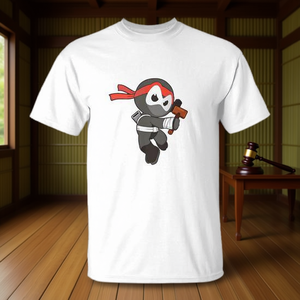 Camiseta Ninja Judge Court Gavel Ninjutsu, Ropa Promocional de Artes Marciales - Product Image 3