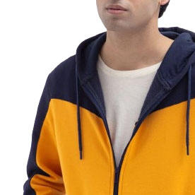 Men's Winter Zip-Up <b>Hoodie</b> 100% Cotton Eco-Friendly Private Label Custom Logo OEM Service Reasonable Price - Product Image 3