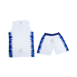 เครื่องแบบบาสเกตบอลโพลีเอสเตอร์คุณภาพสูงสำหรับมืออาชีพเครื่องแบบบาสเก็ตบอลใส่สบาย - Product Image 1