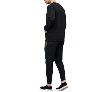 Vente en gros hiver 100% coton ras du cou survêtement survêtement blanc survêtement Fitness Gym hommes survêtements Offre Spéciale - Product Image 4