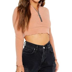 Sweatshirts et sweats à capuche pour femmes de haute qualité décontracté coton Polyester lavé avant anti-boulochage caractéristique pour la saison d'automne - Product Image 2