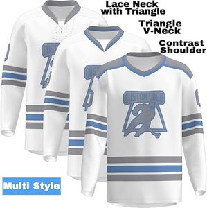 Custom Ice Hockey Jersey 2025 Sublimated Uniform Set Tackle Twill Stitched Pro Teamwear Pedidos al por mayor - Product Image 2