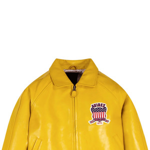Veste d'hiver pour homme Avirex, très vendue, en cuir véritable, coupe-vent, imperméable, teinte unie, toutes tailles disponibles - Product Image 4