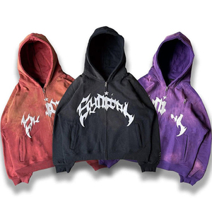 Sudadera con capucha de peso pesado para hombre, jersey con logotipo personalizado, ropa de calle deportiva, sudadera de lana, jersey con capucha sólido de calidad - Product Image 2