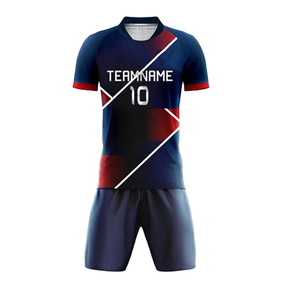 Conjunto de ropa de equipo de fútbol profesional Impresión personalizada disponible Material antisudor de secado rápido Fabricante OEM MOQ bajo al por mayor - Product Image 4