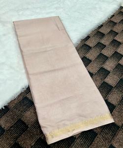 Sari de seda Banarasi negro con trabajo de bordado indio para mujer de fiesta nupcial - Product Image 3