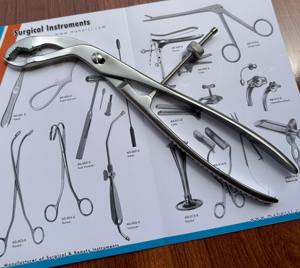 Pince de réduction de maintien d'os extrémité supérieure/inférieure Instruments d'orthopédie vétérinaire Mahersi - Product Image 1