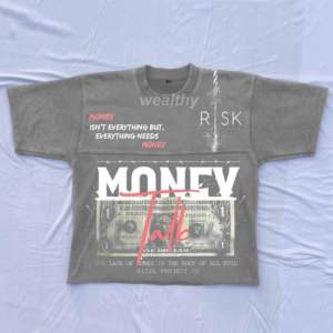 T-shirt en coton délavé à l'acide XL personnalisable T-shirt en coton 100% tissé de style hip-hop vintage de qualité supérieure pour hommes - Product Image 1