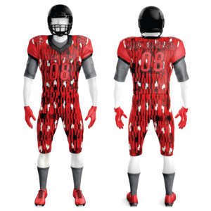 Conjuntos de camisetas de fútbol americano de secado rápido Tallas grandes Recién llegado Transpirable OEM Uniforme con mangas cortas Sublimación Ropa impresa - Product Image 3