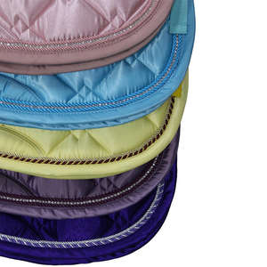 Meilleur protège-selle de dressage haut de gamme, dernier produit d'équitation pour le saut d'obstacles, en polaire, coton et mousse disponible - Product Image 3