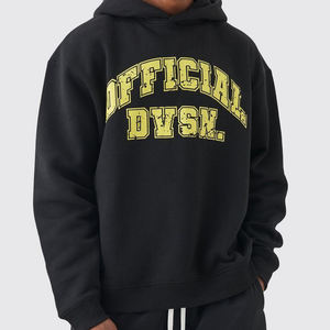 Venta al por mayor de diseño personalizado de gran tamaño Varsity Sudadera con capucha y baloncesto corto conjunto de gimnasio y ropa de entrenamiento de los hombres Sudadera con capucha y pantalones cortos conjunto - Product Image 4
