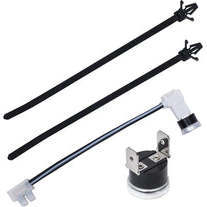 W10258275 & 661566 <b>Electric</b> Dishwasher Bimetal Thermal Fuse and Thermostat <b>Kit</b> Power Source for Dishwasher Valve - Product Image 1