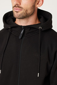Ensemble de survêtement à la mode pour hommes, sweat à capuche surdimensionné avec fermeture à glissière et pantalon de jogging cargo, survêtement en polyester respirant pour hommes - Product Image 5