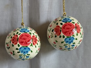 ลูกบอลมาเช่กระดาษประดับตกแต่งต้นคริสต์มาส - Product Image 6