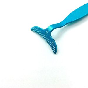 Nouveau type de règle à ver à soie angulaire en titane, calibre, pour chirurgie plastique oculaire, manuel, réutilisable, haute qualité - Product Image 3
