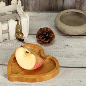 Bandeja de servicio de bambú de alta calidad con regalo de vacaciones en forma de corazón y decoración de mesa directa de Vietnam - Product Image 4