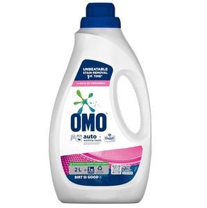 Detergente Líquido para Lavado Automático OMO Quitamanchas con Frescura Confortable 2L - Product Image 1