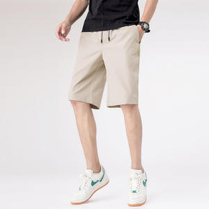 Shorts d'été pour hommes, décontractés, longueur genou, fermeture éclair, design classique, coupe tendance, confortables, respirants, pour un usage quotidien - Product Image 4