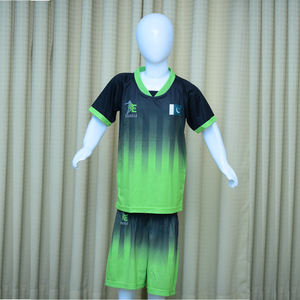 Ensembles de maillots de football respirants de style personnalisé, vêtements de sport, uniformes de football pour enfants - Product Image 2