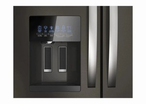Authentic Whirlpool 36" Freestanding 24.5 Cu. Ft. <b>French</b> <b>Door</b> Refrigerator - Product Image 4
