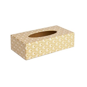 Caja de pañuelos de madera de diseñador con revestimiento de esmalte perfecto para Decoración de mesa - Product Image 1